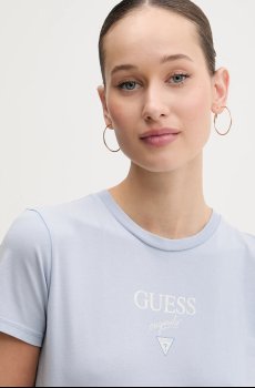 Хлопковая футболка Guess Originals