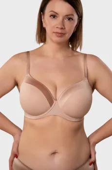 Женский бежевый бюстгальтер Memory foam Бежевый 70D brabrabra SLZ24201248