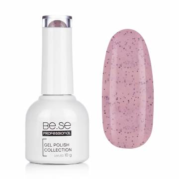 Гель-лак для ногтей Be.Se Professional Gel Polish Collection Pudding 12 Черные вкрапления, фиолетовый, 10 г Гель-лак для ногтей Be.Se Professional Gel Polish Collection Pudding 12 Черные вкрапления, фиолетовый, 10 г