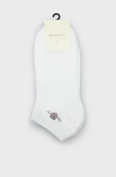 Мужские белые носки (2 пары) Белый 43-45 Gant 9960292