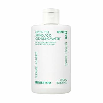 Увлажняющая очищающая вода для лица Innisfree Green Tea Amino Hydrating Cleansing Water, 320 мл