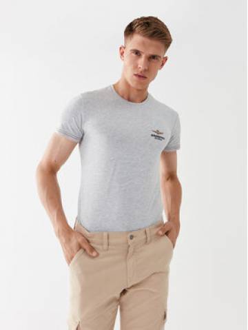Aeronautica Militare Футболка AM1UTI003 Сірий Regular Fit Aeronautica Militare Футболка AM1UTI003 Сірий Regular Fit