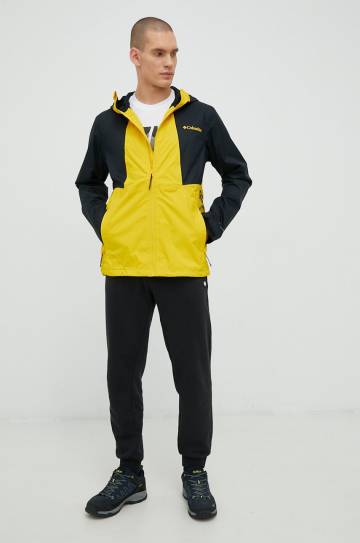 Куртка outdoor Columbia Inner Limits Ii цвет жёлтый 1893991-465 Куртка outdoor Columbia Inner Limits Ii цвет жёлтый 1893991-465