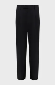 Мужские черные брюки Черный S Karl Lagerfeld 564093.255088;990