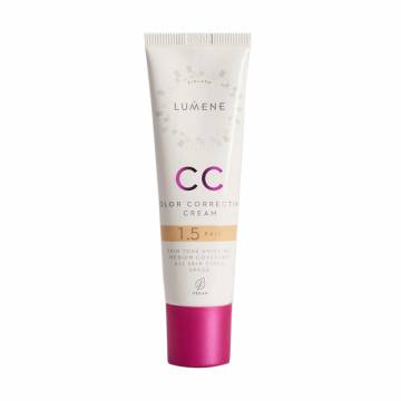 CC-крем для лица Lumene CC Color Correcting Cream SPF 20, 1.5 Fair, 30 мл CC-крем для лица Lumene CC Color Correcting Cream SPF 20, 1.5 Fair, 30 мл