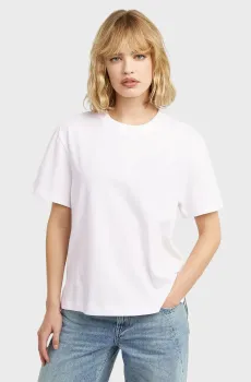 Женская белая футболка Unit Белый S G-Star RAW D29896,B771