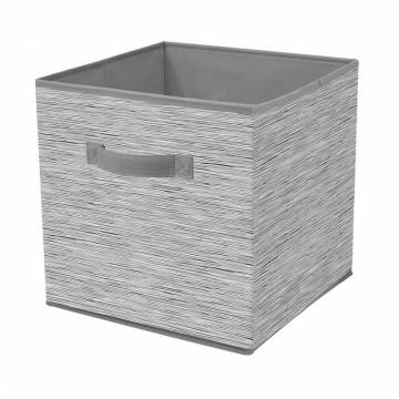 Корзина тканевая Idea Home NP-104L Grey квадратная, 30*30*30 см (NP-104L квад. ткан. Grey) Корзина тканевая Idea Home NP-104L Grey квадратная, 30*30*30 см (NP-104L квад. ткан. Grey)