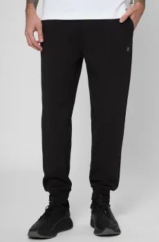 Мужские черные спортивные брюки Черный S BOSS 50520322;002