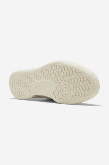 Кожаные кроссовки Reebok Classic Club C 85 Vintage цвет бежевый GX3680-Chalk/Alab Кожаные кроссовки Reebok Classic Club C 85 Vintage цвет бежевый GX3680-Chalk/Alab