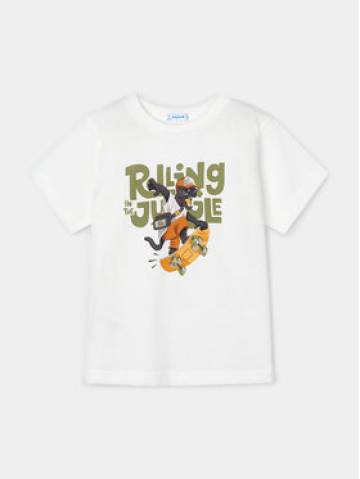 Mayoral Футболка 3008 Білий Regular Fit Mayoral Футболка 3008 Білий Regular Fit