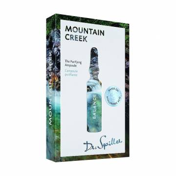 Ампульный концентрат для лица Dr. Spiller Balance Mountain Creek Purifying Ampoule очищающего действия, 7*2 мл Ампульный концентрат для лица Dr. Spiller Balance Mountain Creek Purifying Ampoule очищающего действия, 7*2 мл