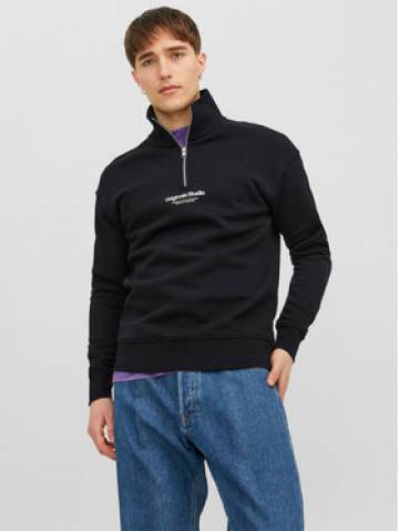 Jack&Jones Світшот Vesterbro 12241777 Чорний Relaxed Fit Jack&Jones Світшот Vesterbro 12241777 Чорний Relaxed Fit
