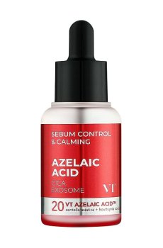 Успокаивающая ампула для лица VT Cosmetics Azelaic Acid Cica Exosome с азелаиновой кислотой 5% и центеллой, 30 мл