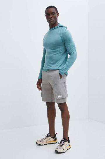 Спортивная кофта Icebreaker 125 Cool-Lite Merino Blend Sphere цвет зелёный с капюшоном однотонная IB0A56EUA751 Спортивная кофта Icebreaker 125 Cool-Lite Merino Blend Sphere цвет зелёный с капюшоном однотонная IB0A56EUA751