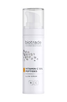Сыворотка для лица Biotrade Pure Skin Glow Serum для сияния кожи, с витамином С 15% и пептидами, 30 мл