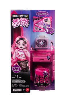 Игровой набор Monster High Тайные ритуалы красоты Дракулоры, с аксессуарами, от 4 лет (JHK43)