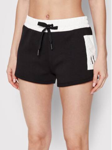 Armani Exchange Спортивні шорти 3LYS90 YJU1Z 1200 Чорний Regular Fit Armani Exchange Спортивні шорти 3LYS90 YJU1Z 1200 Чорний Regular Fit