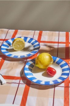 Тарілки, 2 шт. - блакитний