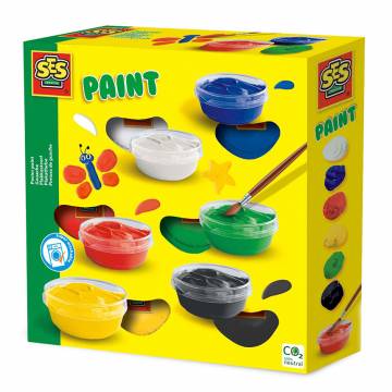 Гуаш Ses Creative Барви райдуги 6 кольорів (00361S) Гуаш Ses Creative Барви райдуги 6 кольорів (00361S)