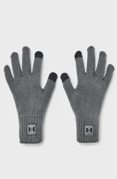 Мужские серые перчатки UA Halftime Gloves Серый S-M Under Armour 1373157-013