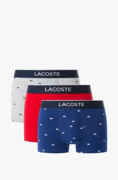 Мужские трусы (3 шт) Разноцветный M Lacoste 5H1299W3T