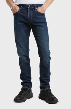 Мужские темно-синие джинсы 3301 Slim Синий 31-32 G-Star RAW 51001,C052