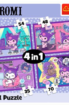 Пазли Trefl День з Куромі 4 в 1 (34676)