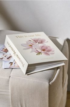 Фотоальбом із квітами - різнобарвний