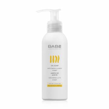 Масляное мыло для душа BABE Laboratorios Oil Soap для очень сухой и атопической кожи, 100 мл Масляное мыло для душа BABE Laboratorios Oil Soap для очень сухой и атопической кожи, 100 мл