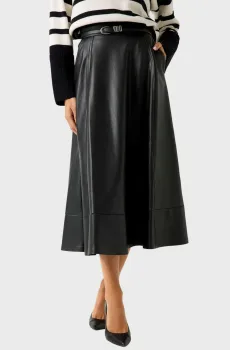 Женская черная юбка Черный XS Guess W5BD71.K8S30;JBLK