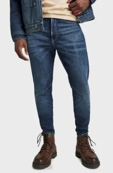 Мужские темно-синие джинсы D-Staq 3D Slim Синий 28-32 G-Star RAW D05385,C051
