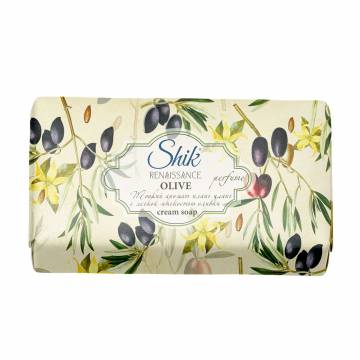 Твердое крем-мыло Shik Renaissance Cream Soap Оливковое, 125 г Твердое крем-мыло Shik Renaissance Cream Soap Оливковое, 125 г