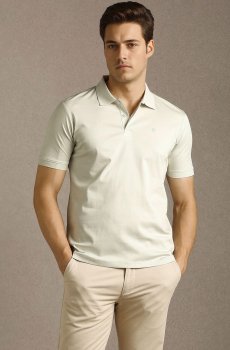 Louis Philippe Sport Men Brand Logo Polo Collar T-shirt