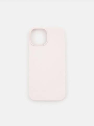 Чохол для iPhone 15 - пастельний рожевий Чохол для iPhone 15 - пастельний рожевий