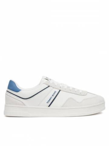 Tommy Jeans Снікерcи The Greenwich Leather EM0EM01524 Бежевий Tommy Jeans Снікерcи The Greenwich Leather EM0EM01524 Бежевий