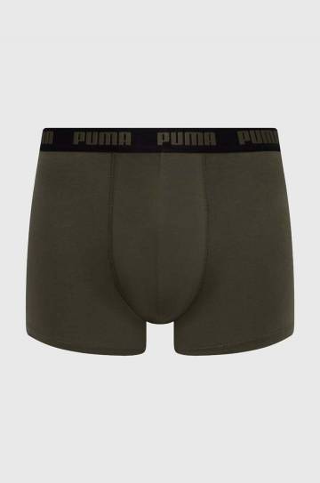 Боксеры Puma 3 шт мужские цвет зелёный 938327 Боксеры Puma 3 шт мужские цвет зелёный 938327