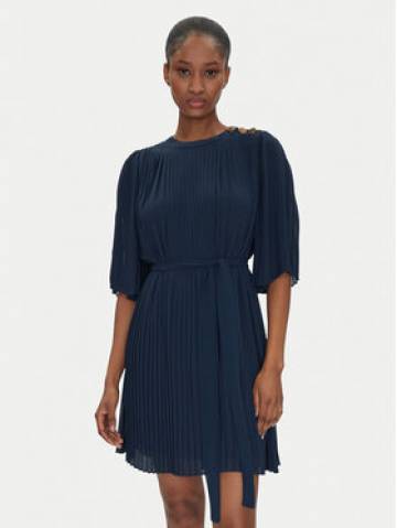 TWINSET Коктейльна сукня 251TP2051 Cиній Loose Fit TWINSET Коктейльна сукня 251TP2051 Cиній Loose Fit