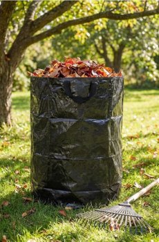 Садова сумка для зелених відходів - пильно-зелений