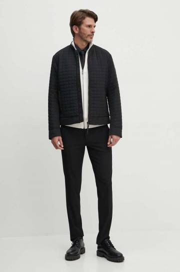 Куртка Calvin Klein мужская цвет чёрный переходная K10K113002 Куртка Calvin Klein мужская цвет чёрный переходная K10K113002