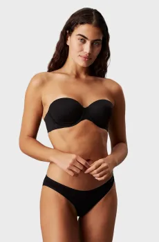 Женский черный бюстгальтер LIGHTLY LINED STRAPLESS Черный 36A Calvin Klein LV00QF7537