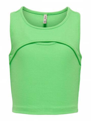 Kids ONLY Топ Nessa 15263437 Зелений Tight Fit Kids ONLY Топ Nessa 15263437 Зелений Tight Fit