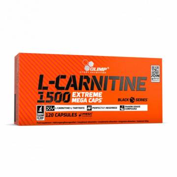 Жиросжигатель L-карнитин Olimp Sport Nutrition L-Carnitine 1500 Extreme Plus, 120 капсул Жиросжигатель L-карнитин Olimp Sport Nutrition L-Carnitine 1500 Extreme Plus, 120 капсул