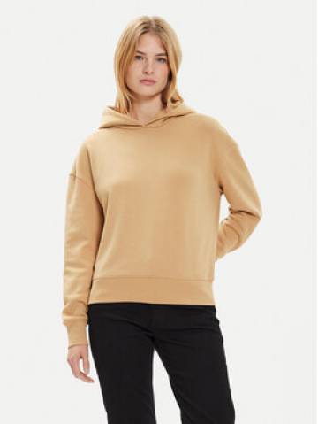 Calvin Klein Світшот Nano Logo K20K207202 Бежевий Relaxed Fit Calvin Klein Світшот Nano Logo K20K207202 Бежевий Relaxed Fit