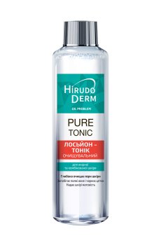 Уценка! Лосьон-тоник для лица Hirudo Derm Oil Problem Pure Tonic для жирной и комбинированной кожи, 180 мл