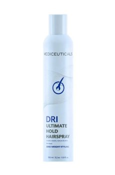 Невесомый лак для волос Mediceuticals DRI Ultimate Hold Hairspray оптимальной фиксации, 350 мл