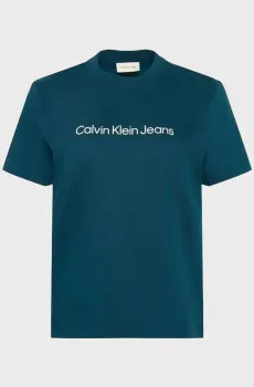 Женская синяя футболка CLASSIC Синий M Calvin Klein Jeans LV047C912G