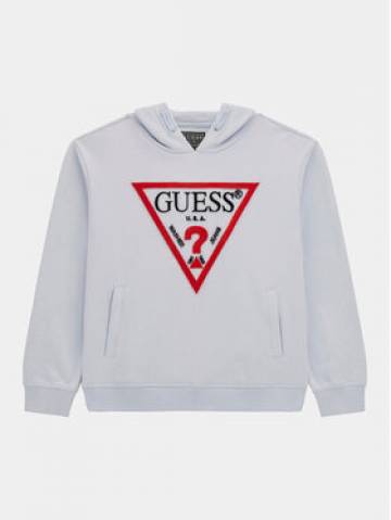 Guess Світшот L4RQ23 KAD74 Блакитний Regular Fit Guess Світшот L4RQ23 KAD74 Блакитний Regular Fit