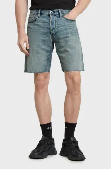 Мужские синие джинсовые шорты Dakota Short Raw Edge Синий 29 G-Star RAW D24411,D536