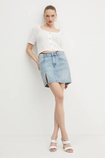 Блузка Miss Sixty 6L2RJ0180000 RJ0180 KNIT PULLOVER женская цвет белый однотонная 6L2RJ0180000 Блузка Miss Sixty 6L2RJ0180000 RJ0180 KNIT PULLOVER женская цвет белый однотонная 6L2RJ0180000