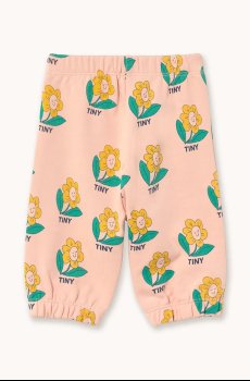 Детские хлопковые штаны Tinycottons TINY FLOWER BABY SWEATPANT